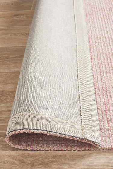 Ally Modern Rose Pink Rug